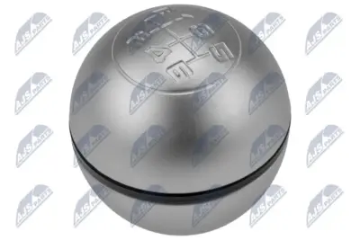 Pomello Leva Cambio Argento Spazzolato per Alfa Romeo Giulietta 2010