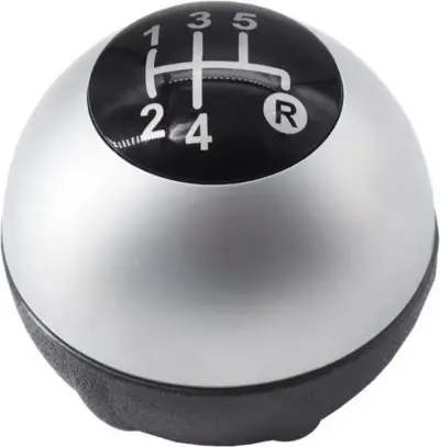 Pomello Leva Cambio Auto 5 Marce Accessorio Interni per Fiat 500 dal 2007