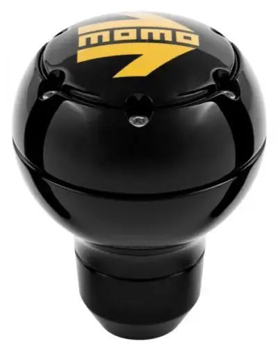 Pomello leva cambio auto nero lucido accessorio ricambio volante