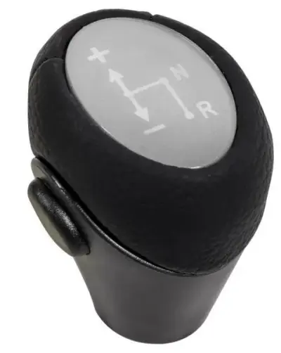 Pomello leva cambio automatico in plastica e metallo per Smart Fortwo 1998-2014