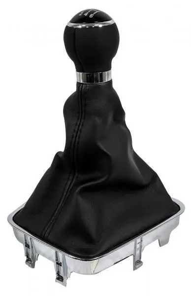 Pomello leva cambio e cuffia in pelle 6 marce per Seat Alhambra 2010-2015