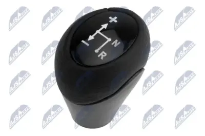 Pomello Leva Cambio Nero Cap per Smart Fortwo 450 451 1998- Roadster 452 2003