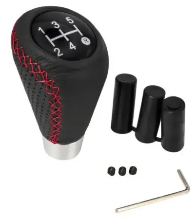 Pomello leva cambio universale 5 marce accessorio auto ricambio ergonomico