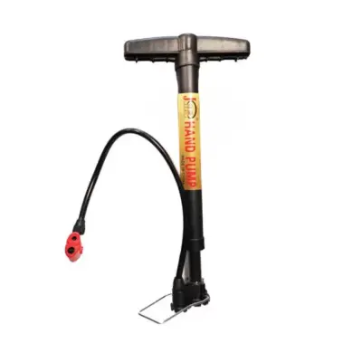 Pompa a Mano Alluminio per Bici e Auto Universale Vari Colori