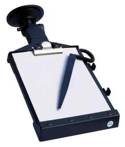 Portanotes grande con ventosa luminoso supporto appunti accessorio auto ufficio