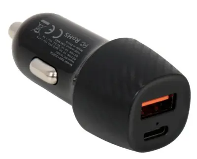 Presa Doppia USB Ricarica Veloce QuickCharge 3.0 e USB Type-C PD 20W