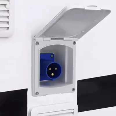 Presa Ingresso Caravan 16a 230v IP44 Universale per Camper e Roulotte