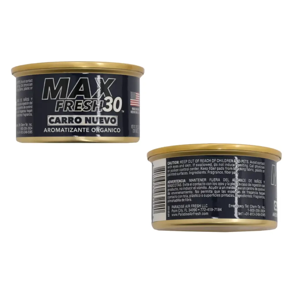 Profumatore Aria Organico Paradise Max Fresh 30 6 Pezzi