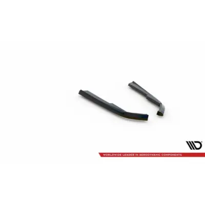 Prolunghe Laterali Posteriori Paraurti BMW M Package G20 dal 2022 Nero Lucido