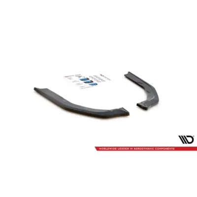 Prolunghe Laterali Posteriori VER2 Nere per BMW M3 G80 dal 2021