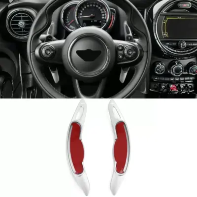 Prolunghe Leve Cambio Alluminio Argento per Mini Clubman F54 Countryman F60