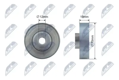 Puleggia Inversione Cinghia Poly-v Anteriore per Suzuki Baleno Eg 95-02