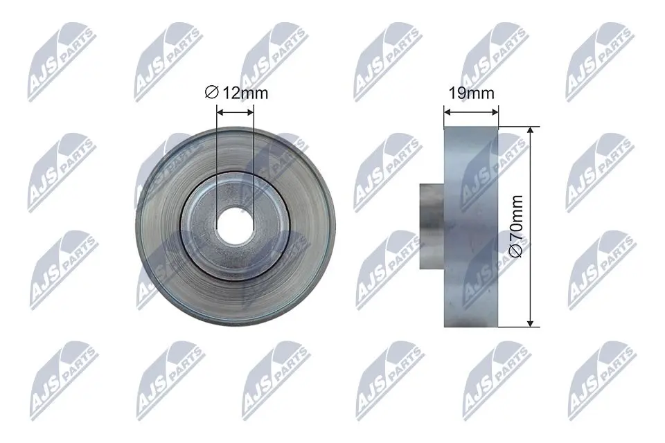 Puleggia Inversione Cinghia Poly-v Anteriore per Suzuki Baleno Eg 95-02
