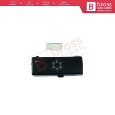 Pulsante Climatizzatore con Simbolo Neve On Off per BMW X5 E53 2000-2006