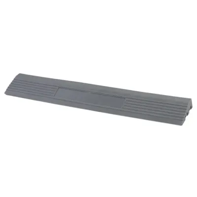 Rampa Bordo 40cm per Fliese da Pavimento Sistema a Click Grigia Universale