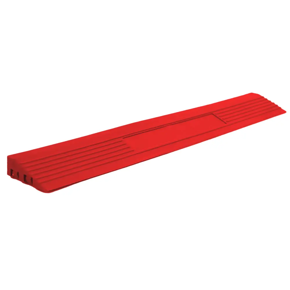 Rampa Bordo 40cm per Pavimento Colore Rosso Universale Auto