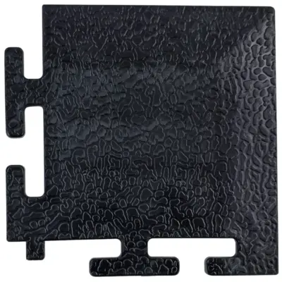 RAMROXX Eckstück per Fliesen PVC 6X6 cm Nero per Uso Universale Esterno Auto