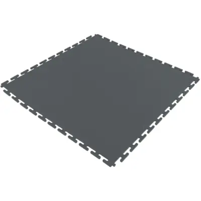 RAMROXX Performance PVC Fliese Showroom Floor Riffelboden Grigio 50x50cm