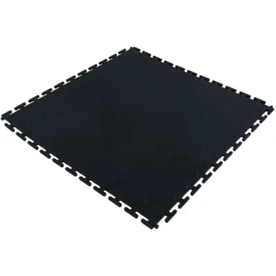 RAMROXX Performance PVC Fliese Showroom Garage Floor Nero 50x50cm Universale