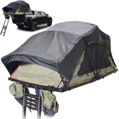 RAMROXX® Tenda da Tetto Explorer per SUV Universali - 2-3 Persone, 200x130cm