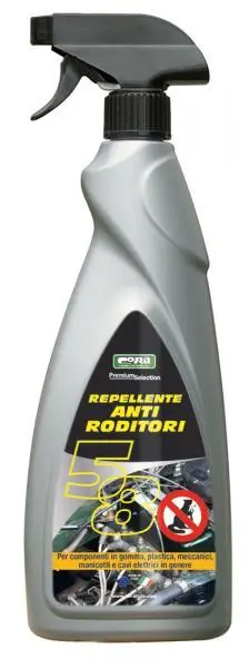 Repellente liquido antiruggine e antiroditori protezione metallo e superfici