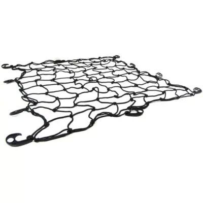 Rete Copri Carico 2,5x3m Nylon Nero Universale Resistente Strappo