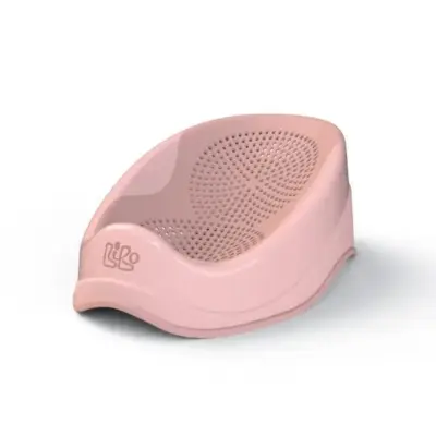 Riduttore vasca bagno bambini plastica rosa antiscivolo sicurezza