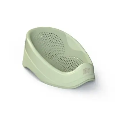 Riduttore vasca da bagno bambini plastica sicuro ergonomico verde