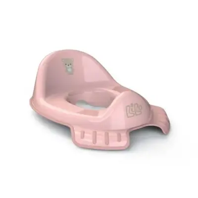 Riduttore WC bambini sedile toilette morbido antiscivolo rosa