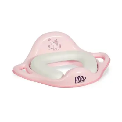 Riduttore wc bambini seduta bagno plastica rosa ergonomico comfort