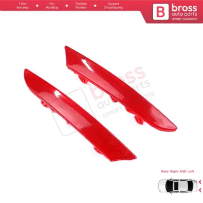 Riflettore Paraurti Posteriore Destro Sinistro per Renault Clio MK5 Bf B7 2019>