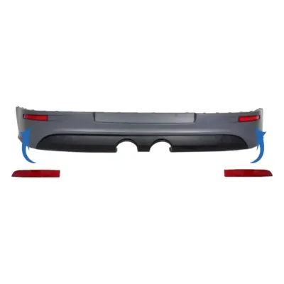 Riflettore Paraurti Posteriore per Volkswagen Golf 5 V 2003-2007 R32 Look