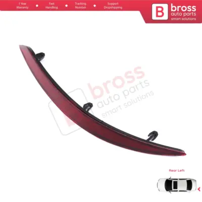 Riflettore Paraurti Posteriore Sinistro per Fiat Tipo MK2 356 357 Egea 2015>