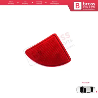 Riflettore Paraurti Posteriore Sinistro per Renault Kangoo MK1 Express 2004-2008
