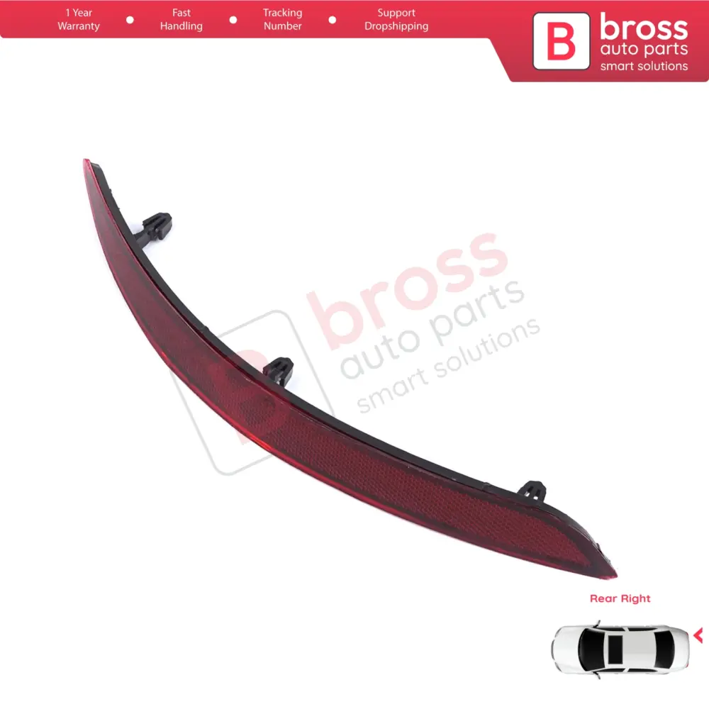Riflettore Posteriore Destro Paraurti per Fiat Tipo MK2 356 357 Egea 2015-on 4