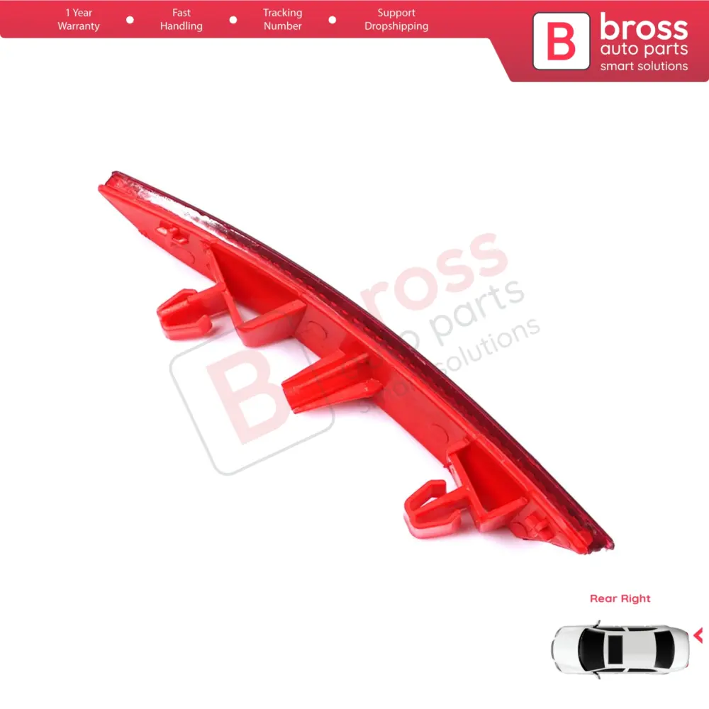 Riflettore Posteriore Destro Paraurti per Renault Clio MK5 Bf B7 2019-on