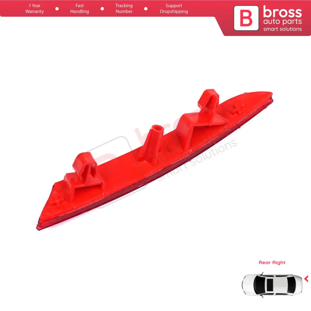 Riflettore Posteriore Destro Paraurti per Renault Clio MK5 Bf B7 2019-on