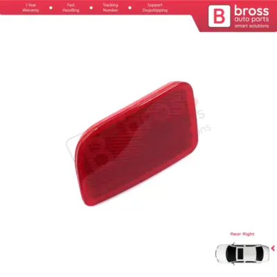 Riflettore Posteriore Destro Paraurti per Renault Master 3 Scenic 2 Nissan