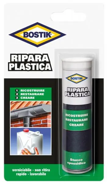 Riparatore plastica adesivo sigillante antiruggine resistente impermeabile