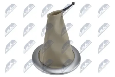 Rivestimento Leva Cambio Argento Beige per Renault Megane Ii 2001