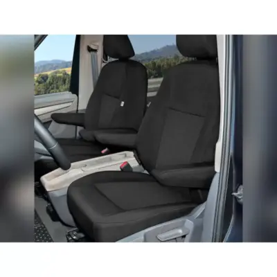 Rivestimento Sedili Anteriori 1+1 Nero per Volkswagen T7 Multivan dal 2021