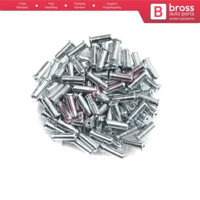 Rivetto Fermo Cavo Alzavetro 6.5x15/1.7 mm 100 Pezzi Universali