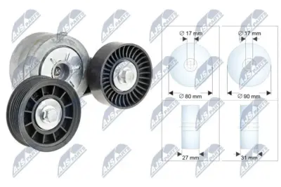 Rullo Tenditore Alternatore Anteriore per Jeep Grand Cherokee 3.7 4.7 05