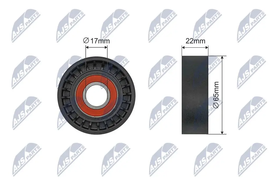 Rullo Tenditore Cinghia Poly-v Anteriore per Audi A3 Sportback 04-15 8va
