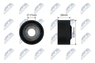 Rullo Tenditore Cinghia Poly-v Anteriore per Audi A4 2015- A5 2016