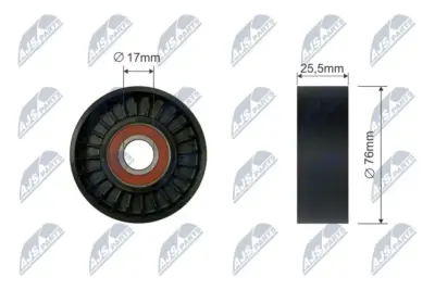 Rullo Tenditore Cinghia Poly-v Anteriore per Audi A4 B8 10.08