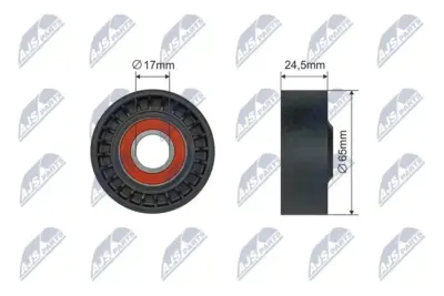 Rullo Tenditore Cinghia Poly-v Anteriore per Chevrolet Captiva 06.06- Cruze