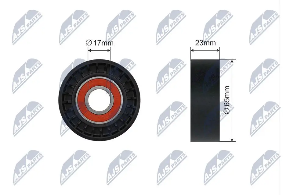 Rullo Tenditore Cinghia Poly-v Anteriore per Mercedes Classe A W168 98-05