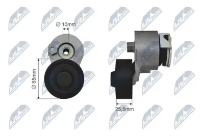 Rullo Tenditore Cinghia Poly-v Anteriore per Nissan Almera N16 03->
