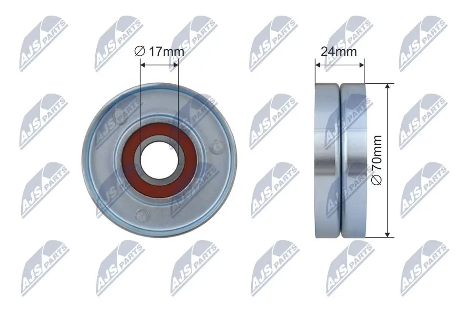 Rullo Tenditore Cinghia Poly-v per Audi A1 A3 A4 A4 Allroad A5 A6 Q5 Tt Seat